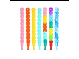 Mali pulseira Sensorial de Silicone com Bolhas para Pressão, Brinquedo de Descompressão para Crianças e Adultos