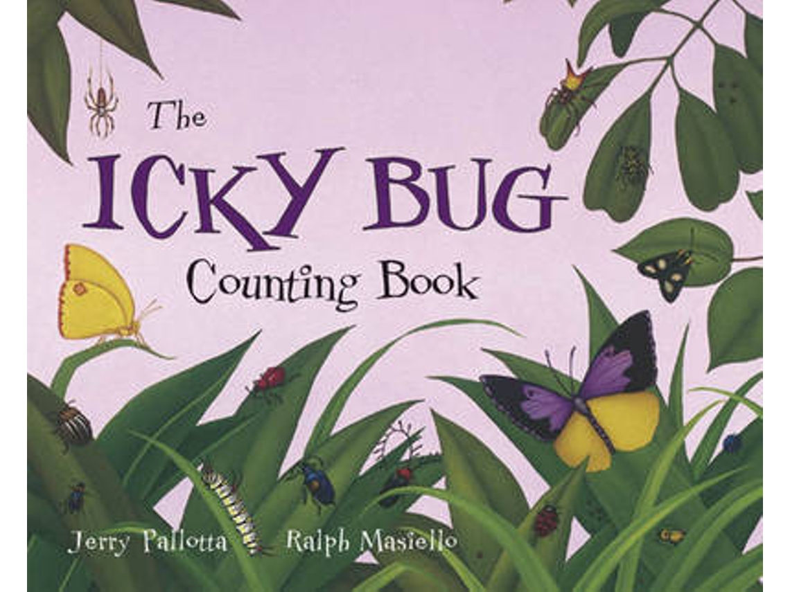 Livro The Icky Bug Counting Book de Jerry Pallotta (Inglês)