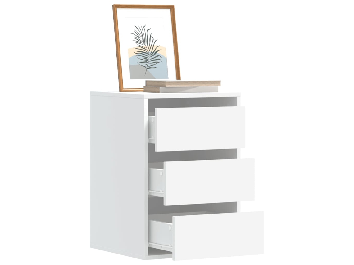 Vidaxl Cómoda 40x41x58 Cm Derivados De Madeira Branco