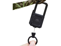 Chaveiro Para Crachá De Identificação | Porta Crachá Retrátil Em Liga De Zinco Argola Para Chaveir Gokoco