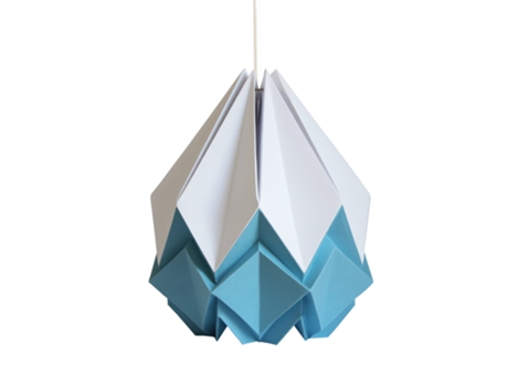 Candeeiro de teto HANAHI em Origami feito à mão em Papel