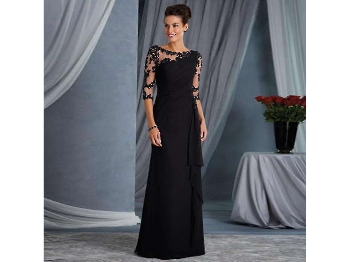 2026 vestido de Festa para Mulher de Ponto de Calice e Veludo com Manga Longa Slim Fit Bodycon