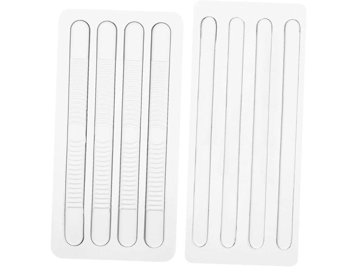 Protetores De Calcanhar Silicone Para Sapatos, 8 Peças, Adesivos E Macios, Protegem O Calcanhar Do Atrito Em Sapatos De