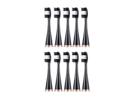 Conjunto De 10 Cabeças De Escova De Dentes Elétricas De Substituição Para Escova De Dentes Elétrica Com Função De Clareamento Dental.