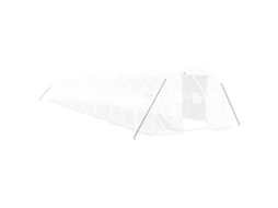 Greenhouse, Greenhouses Vidaxl Branco Polietileno (20 X 3 X 2 M)
