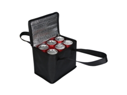 Lurelia Bolsa Térmica Para Almoço Portátil Impermeável Isolado Com Alça Preto
