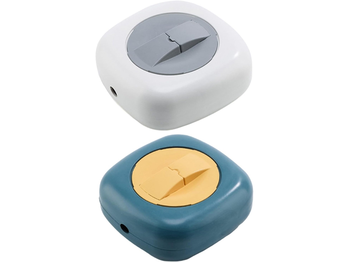 Organizador De Cabo Usb (pacote Com 2): Suporte Enrolável Com Base