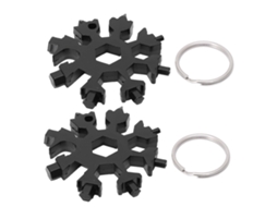 Laxiscreed Chave Snowflake Multifuncional Para Abrir Garrafas E Utilizações Múltiplas