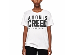 Rockinstone Rocky Movie Adonis Creed Logo White Adult T-shirt Size:l