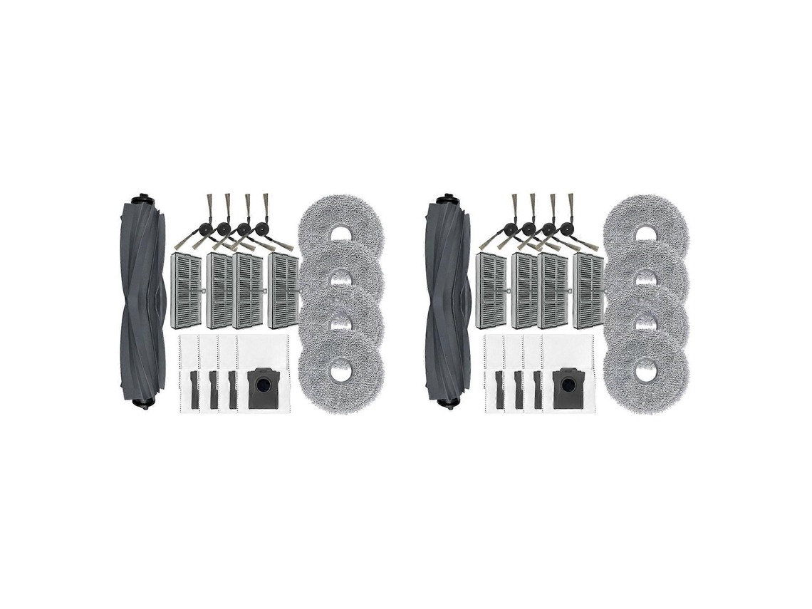 Conjunto De 2 Peças De Reposição Para Dreame Mova E30 Ultra: Escova Lateral Principal, Filtro Hepa, Esfregão, Saco De Pó E Acessórios._glo