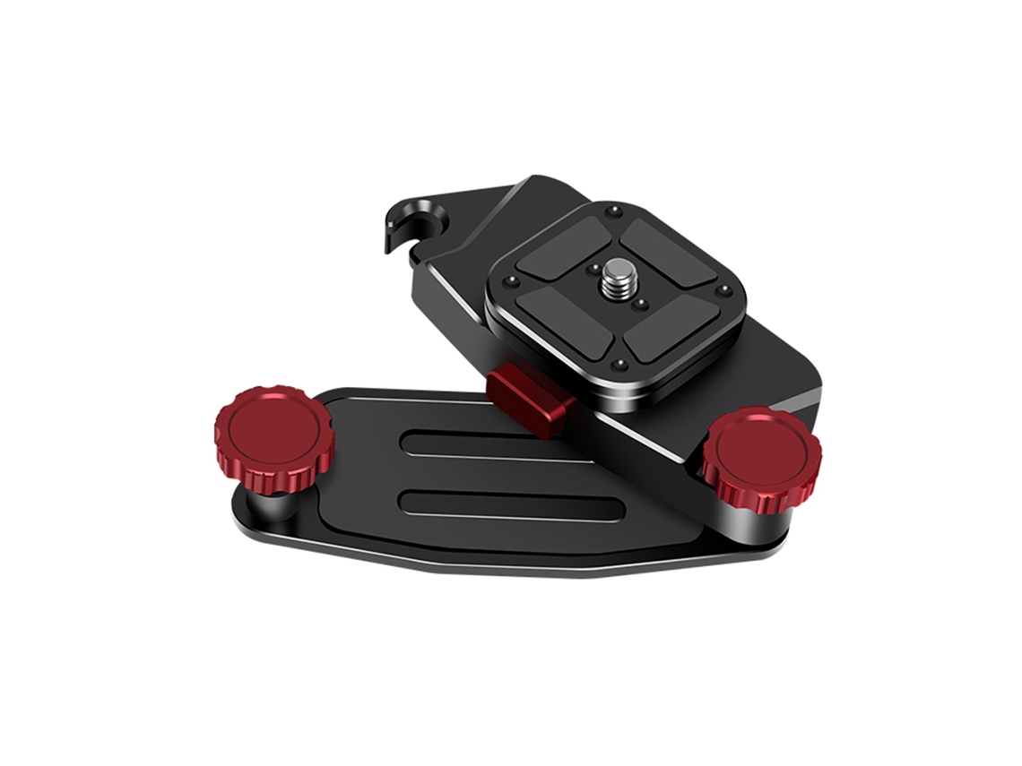 Suporte De Correia De Mochila Para Câmera Com Liberação Rápida Clamp Clip Parafuso 1/4 Polegada Alumínio Para Câmeras Dslr Ildc Esportivas