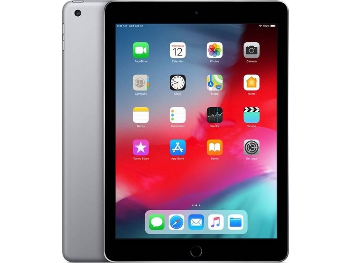 iPad 6 APPLE (Recondicionado Flippers Como Novo - 9.7'' - 32 GB - CEL - Cinzento - Vidro Revestimento Oleofóbico)