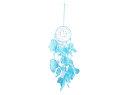 Pendente Sonhador Moderno com Penas Azul Worten