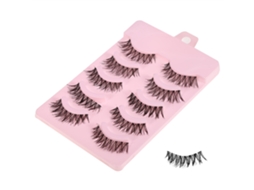 Cílios Postiços (volume E Cacheados, Embalagem Rosa) Eoocoo