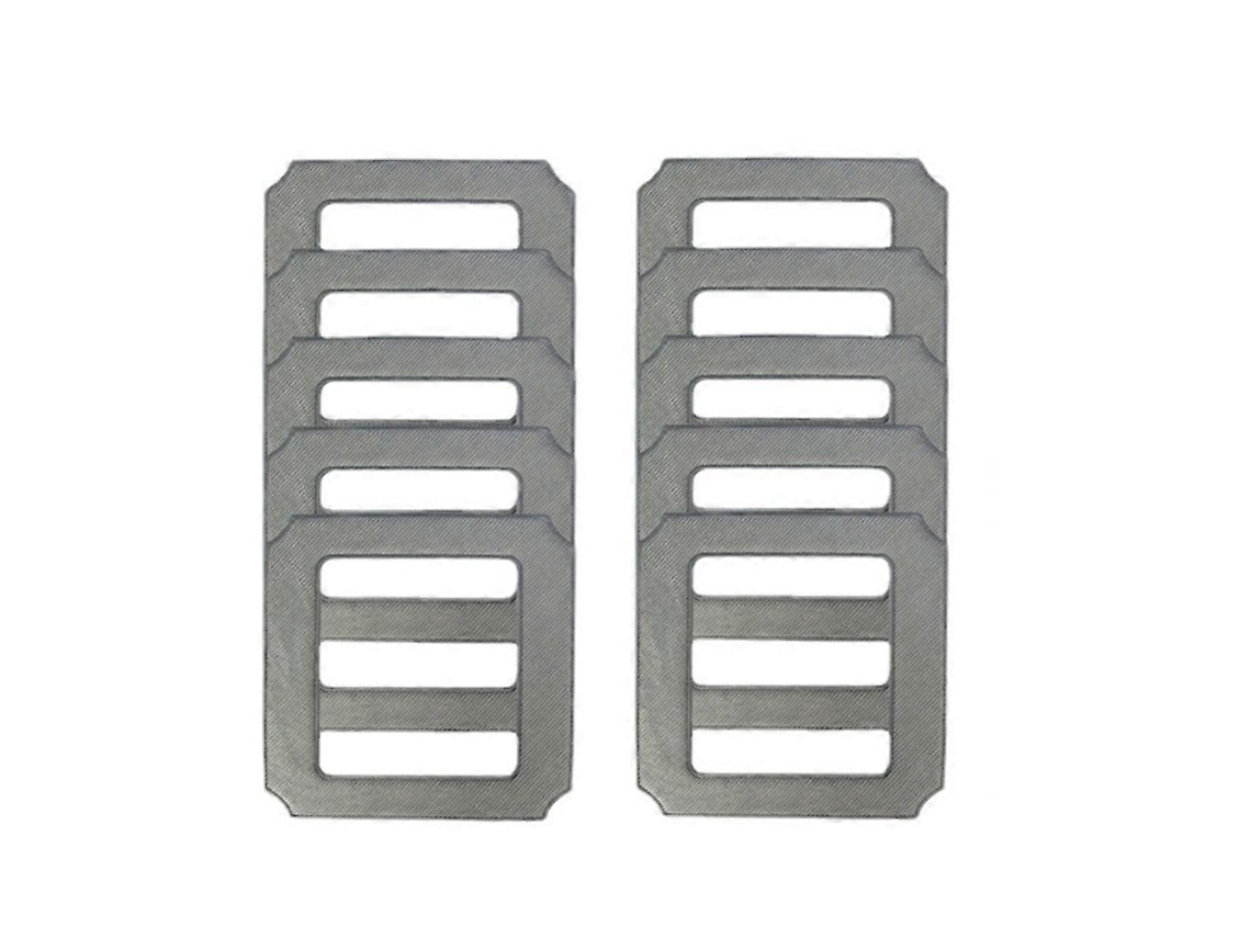 Conjunto De 10 Esfregões Para Robô De Limpeza De Janelas, Compatíveis Com Ecovacs W920/850/880. Inclui Pano De Limpeza, Toalha E Pano Para Remo_glo
