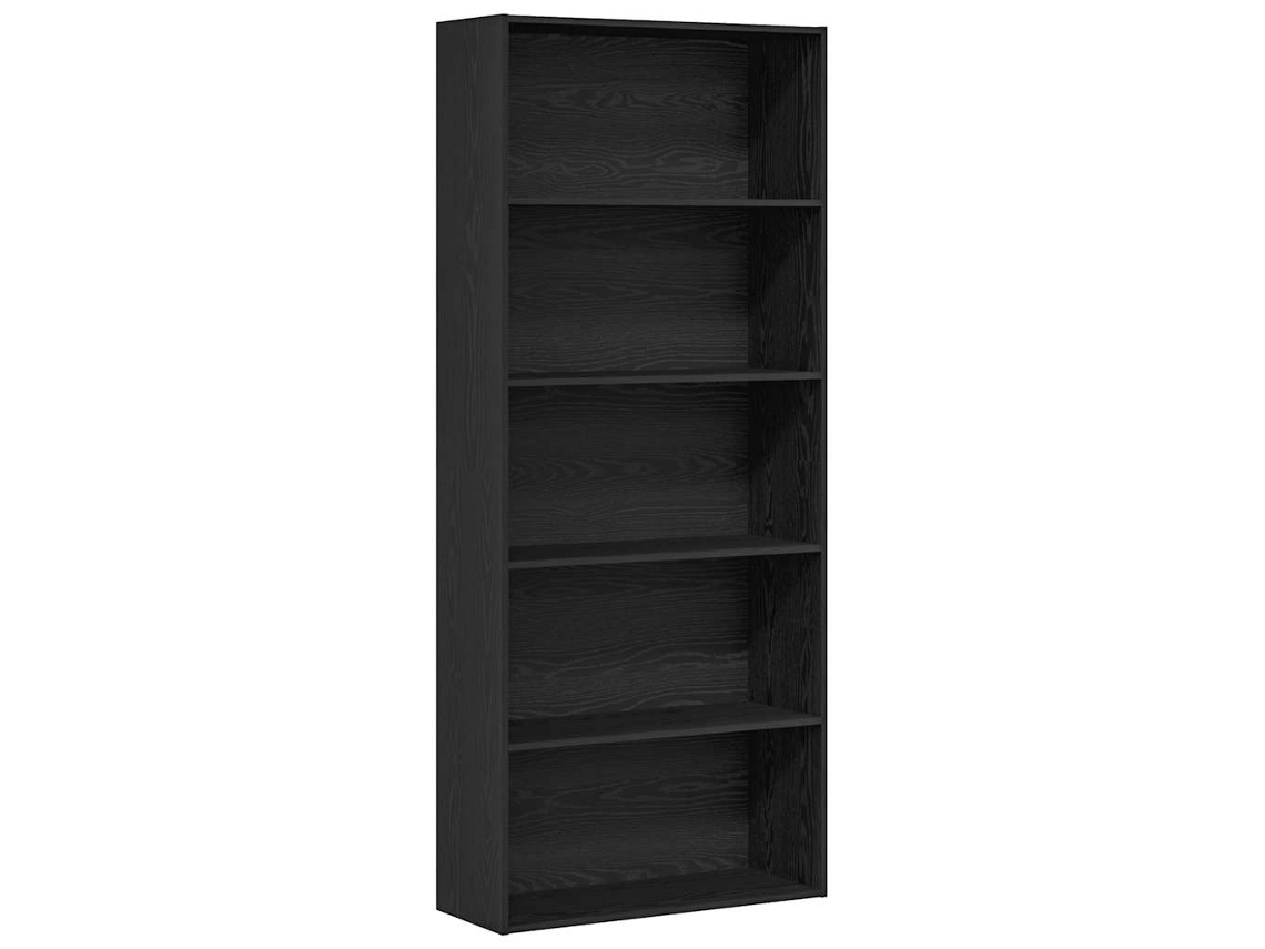 Book Cabinet, Book Cabinets Vidaxl Preto Madeira Processada (n/a)