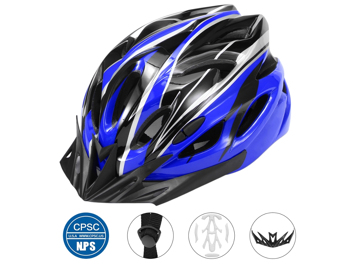 Capacete Leve Bicicleta Visor Unissex Worten