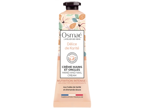 Creme para mãos e unhas com manteiga de karité 30 ml OSMAÉ