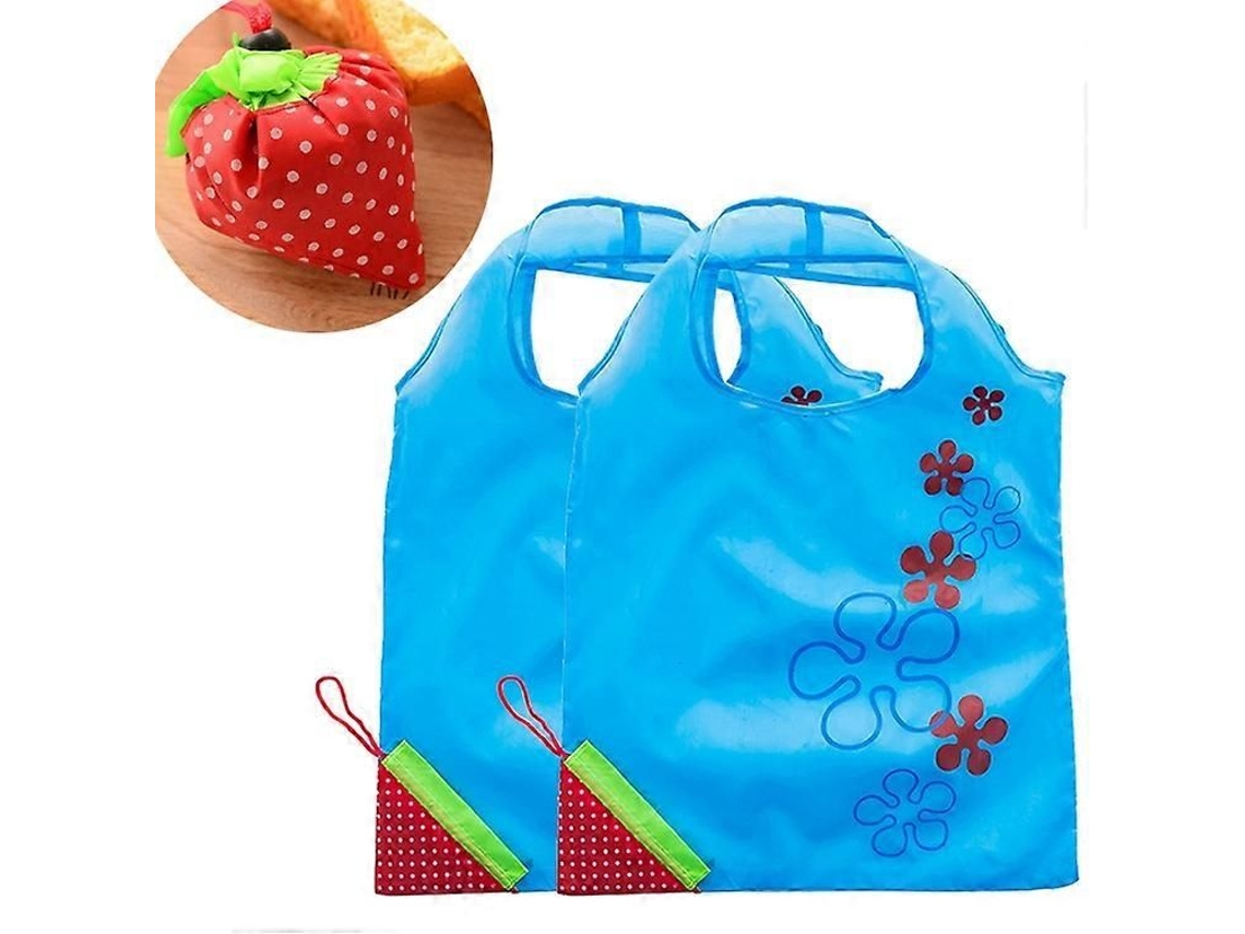 Conjunto de 2 Sacolas de Compras Dobráveis ​​e Reutilizáveis GOKOCO