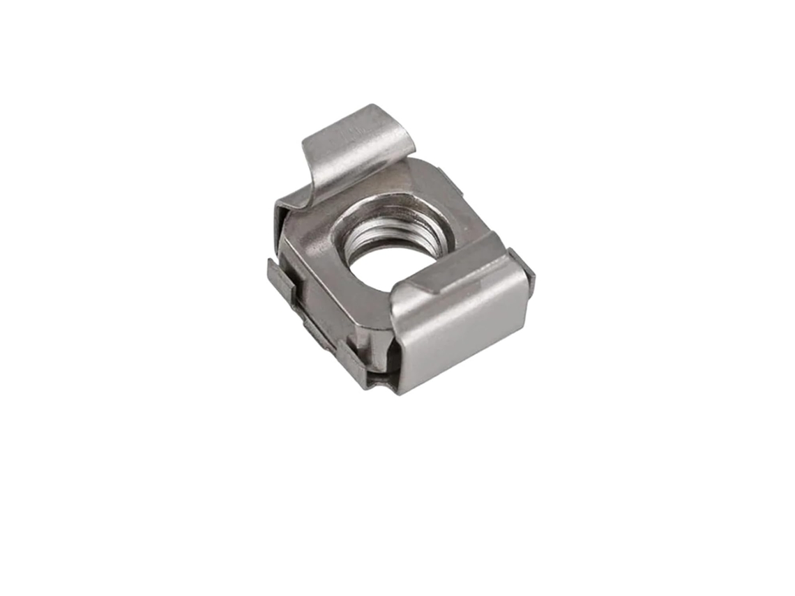 Kit De Porcas Gaiola Para Rack Servidor, Multicolorido, M4 A M12 Aço Inoxidável 304, M6 5 Peças