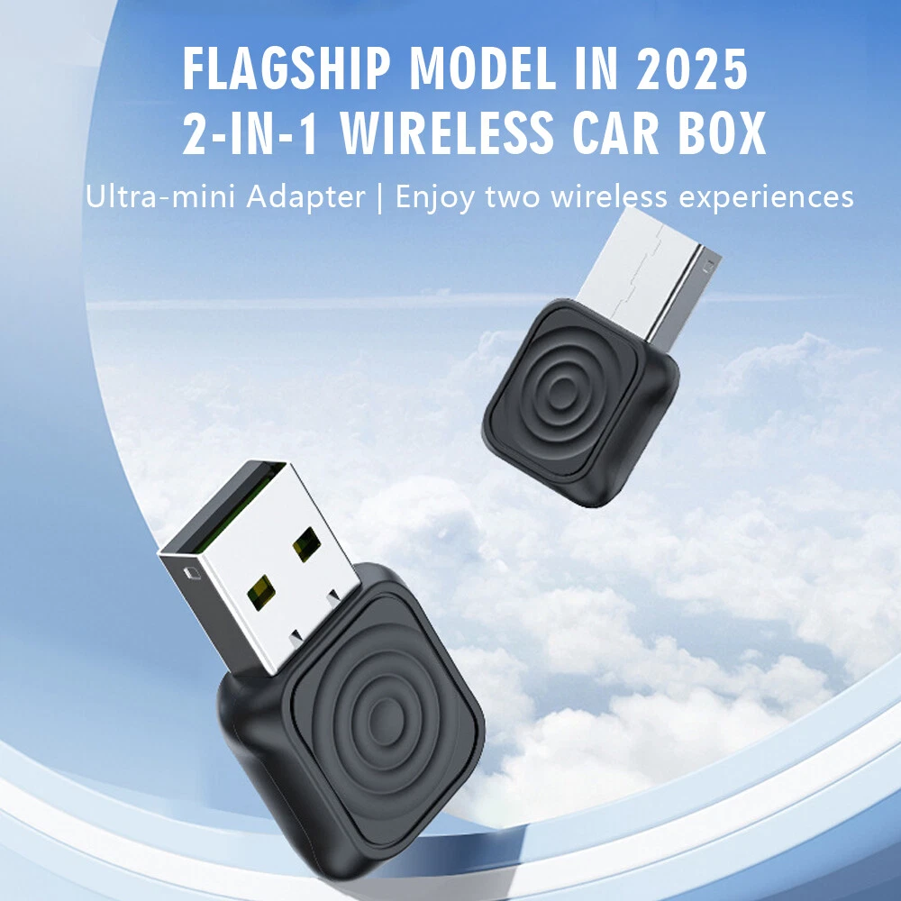 Adaptador Automático 5.0 Mini Ultra Wireless Carplay Android Auto Connect Zeuxo