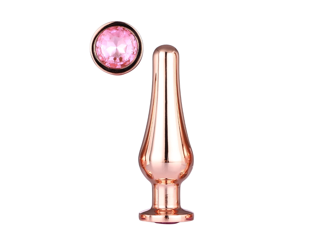 Plug Anal DREAM TOYS Gleaming Love (Dourado - Ø 4 cm)