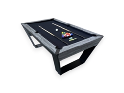 Mesa De Bilhar 7 Pés Preta De Design Scorpion Eliteshopping
