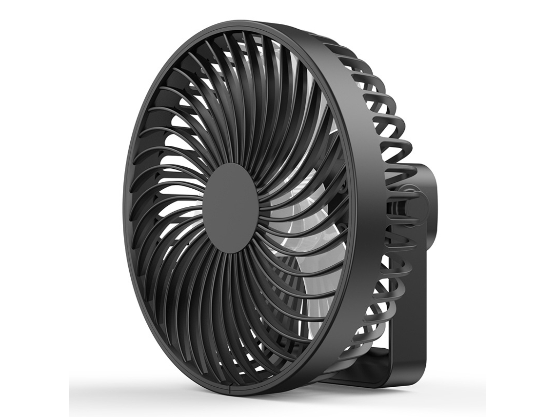 Ventilador Portátil Com Carregamento Usb, Mini Ventilador Para Camping, Teto, Parede, Mesa E Mão