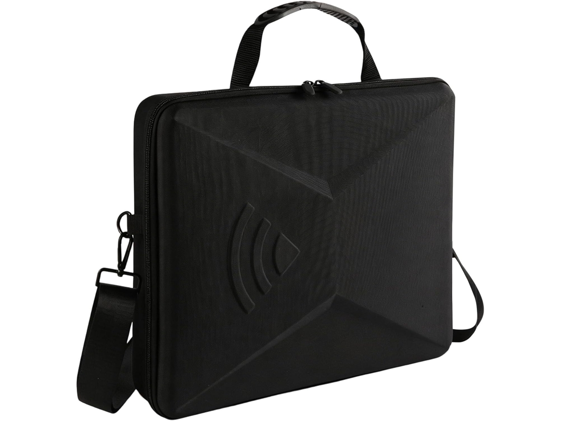 Bolsa eficiente em tecido de nylon, ideal para acessórios eletrônicos, organização de ferramentas e fácil acesso.