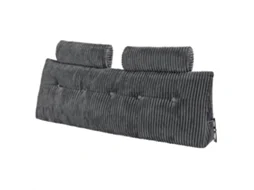Almofada Para Cabeceira De Cama Tamanho Queen Com 2 Bolsos Laterais