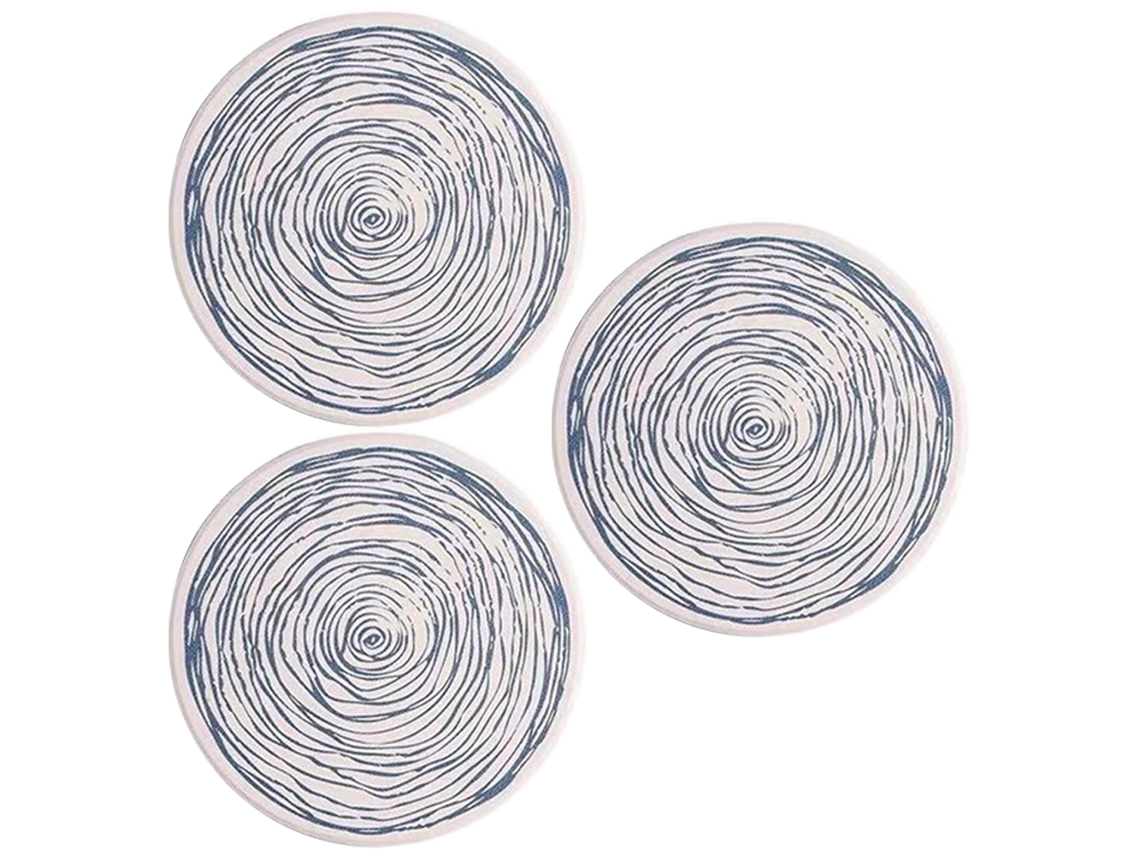 Lurelia Base Copos Cortiça Cerâmica Absorvente