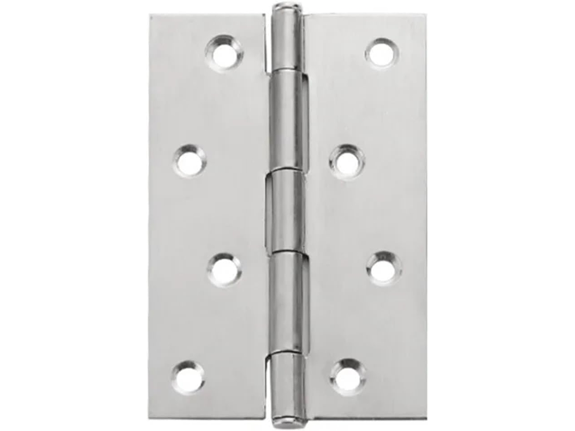 Dobradiça Universal De 1a 4 Polegadas Para Portas, Em Aço Inoxidável, Para Móveis, Gavetas E Armários 2, 5cm 2 Peças