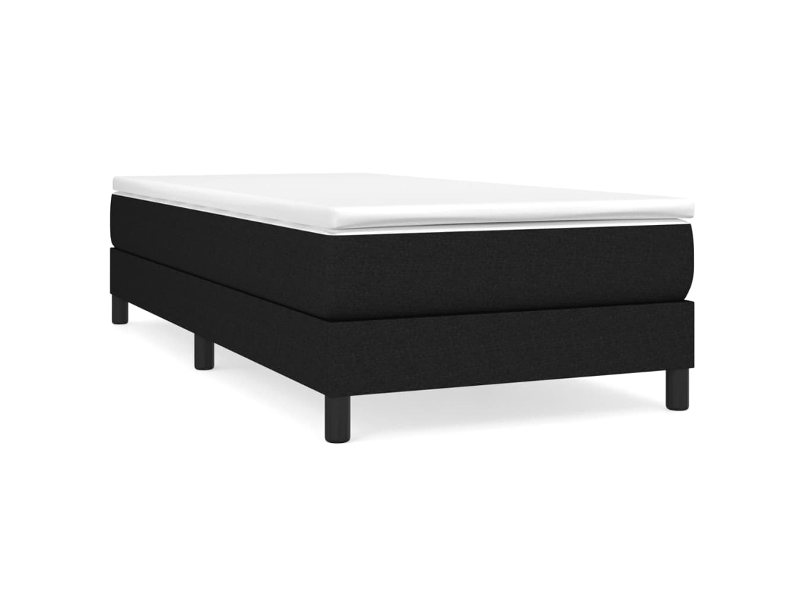 Box Spring Bed Frame, Box Spring Bed Frames Vidaxl Preto Tecido (90 X 200 Cm)