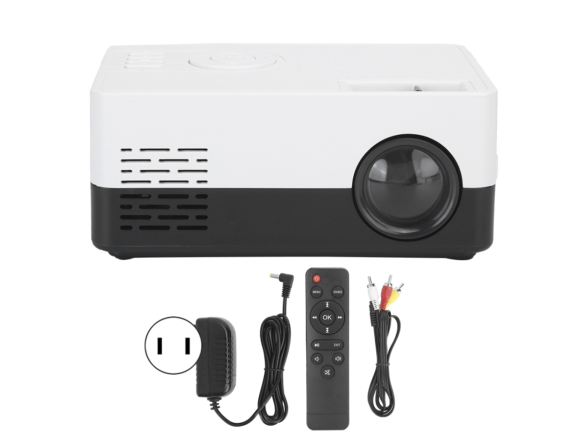 Projetor Portátil Led 1080p Full Hd Home Theater Inteligente