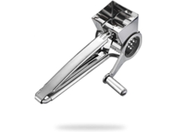 Ralador De Queijo Rotativo Versátil Tonma Com 1 Tambor Manual Aço Inoxidável Para Parmesão Wck Aquaforge