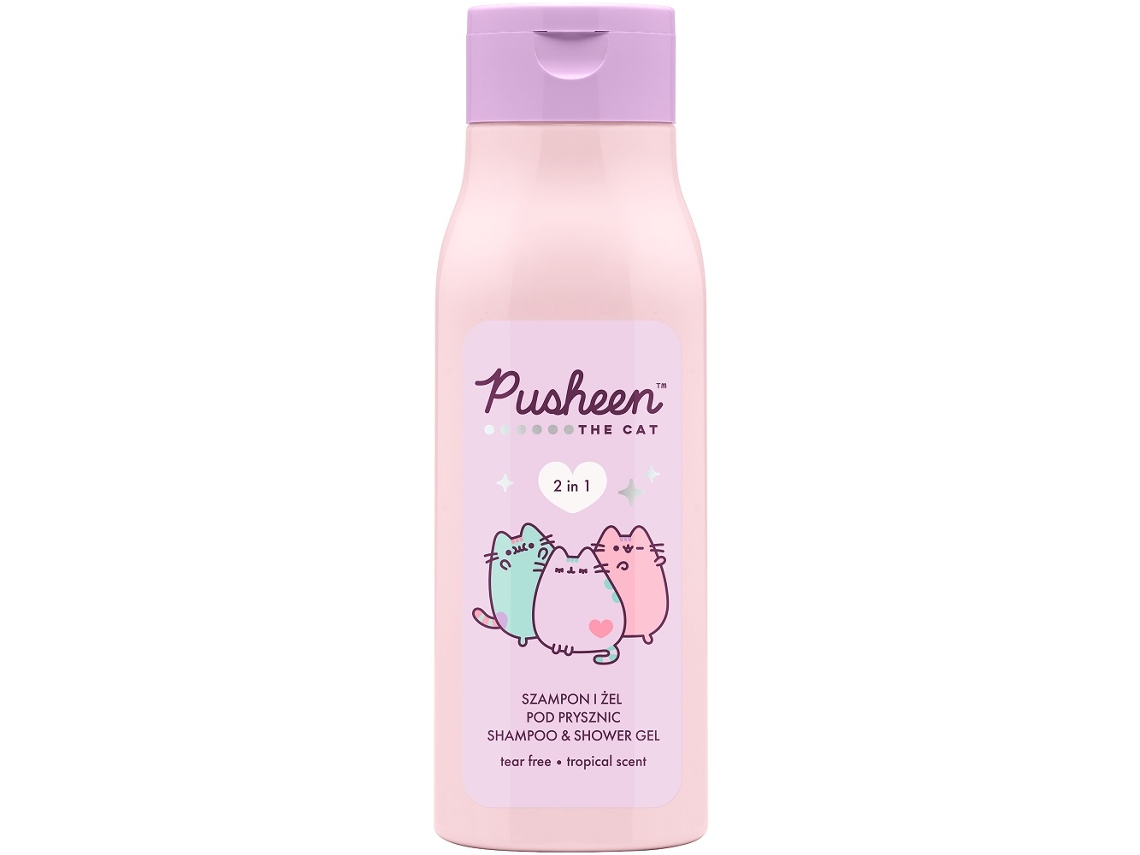 Em 1 Shampoo e Gel de Banho, 400ml Pusheen