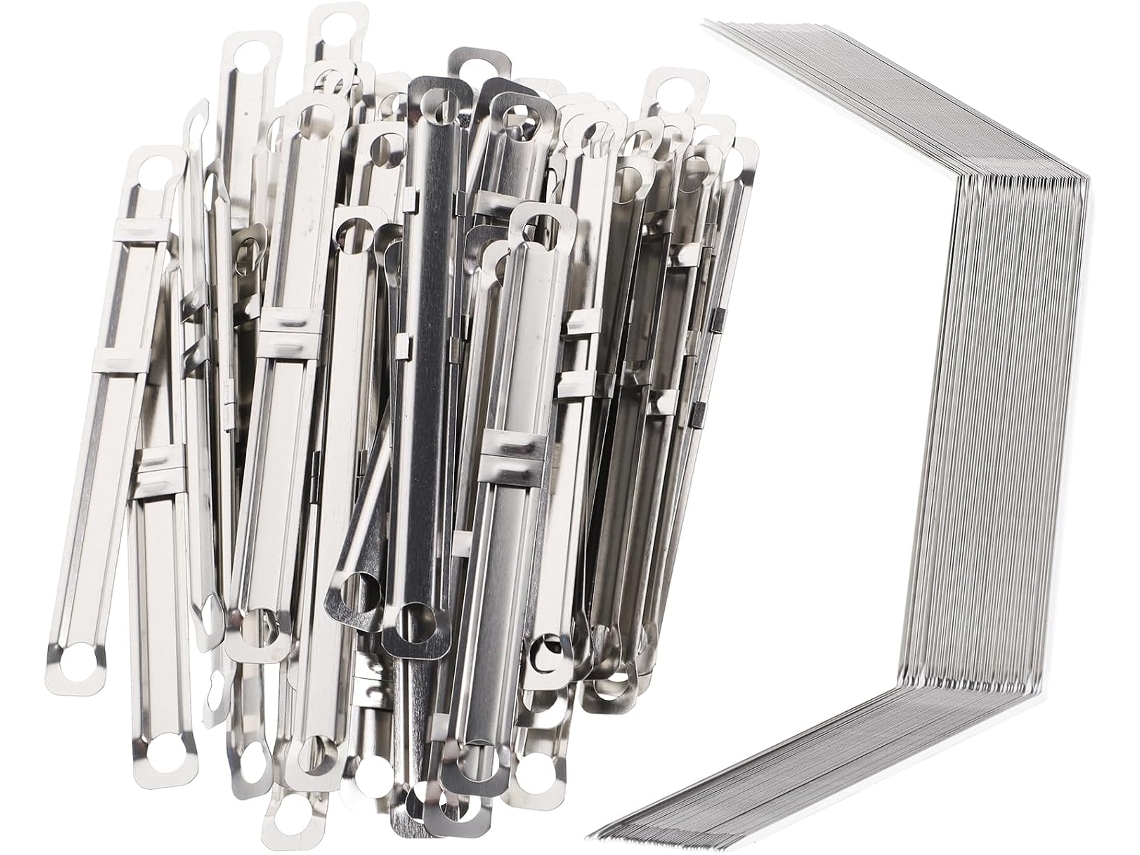 Conjunto de 150 Clipes Metálicos Multifuncionais para Mesa