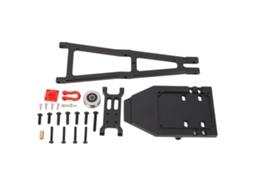 Kit De Construção De Reboque Para Rc 1/10 Com Braço De Guindaste