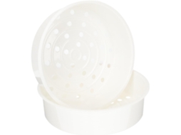 Cesto De Vapor De Plástico Para Panela De Arroz De 4/5l Ideal Para Legumes E Dim Sum. Suporte Resistente E Antiderrapant Gokoco (2 Unidades)
