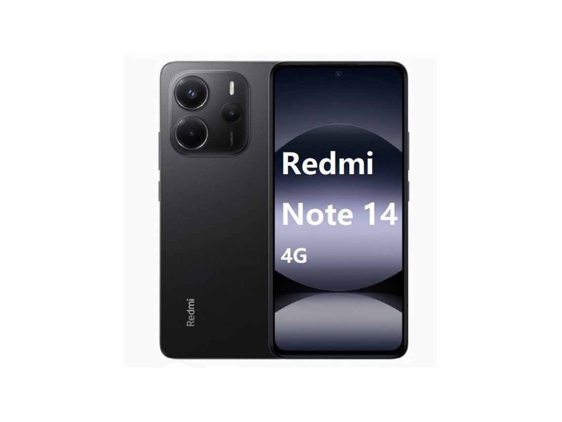 Xiaomi Redmi Note 14 8 Go 256 Go Preto Smartphone 4g - Carregador Não Inclusos