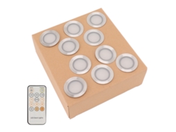 2026 10 Pcs Kit de Luzes Led para Deck 0.8w Acero Inoxidable 304 Ip67 Impermeable Lâmpada Empotrada 90‑265v Plug Au