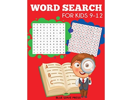Livro Word Search for Kids 912 Kids Activity Books de Blue Wave Press (Inglês)