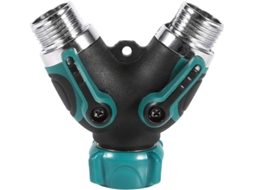 Divisor De Mangueira Jardim Npt 3/4", Conector Água Bidirecional