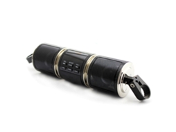 Aetheria alto falante Estéreo Moto À Prova D'água Bluetooth Usb Aux Rádio Mp3 Metal Preto