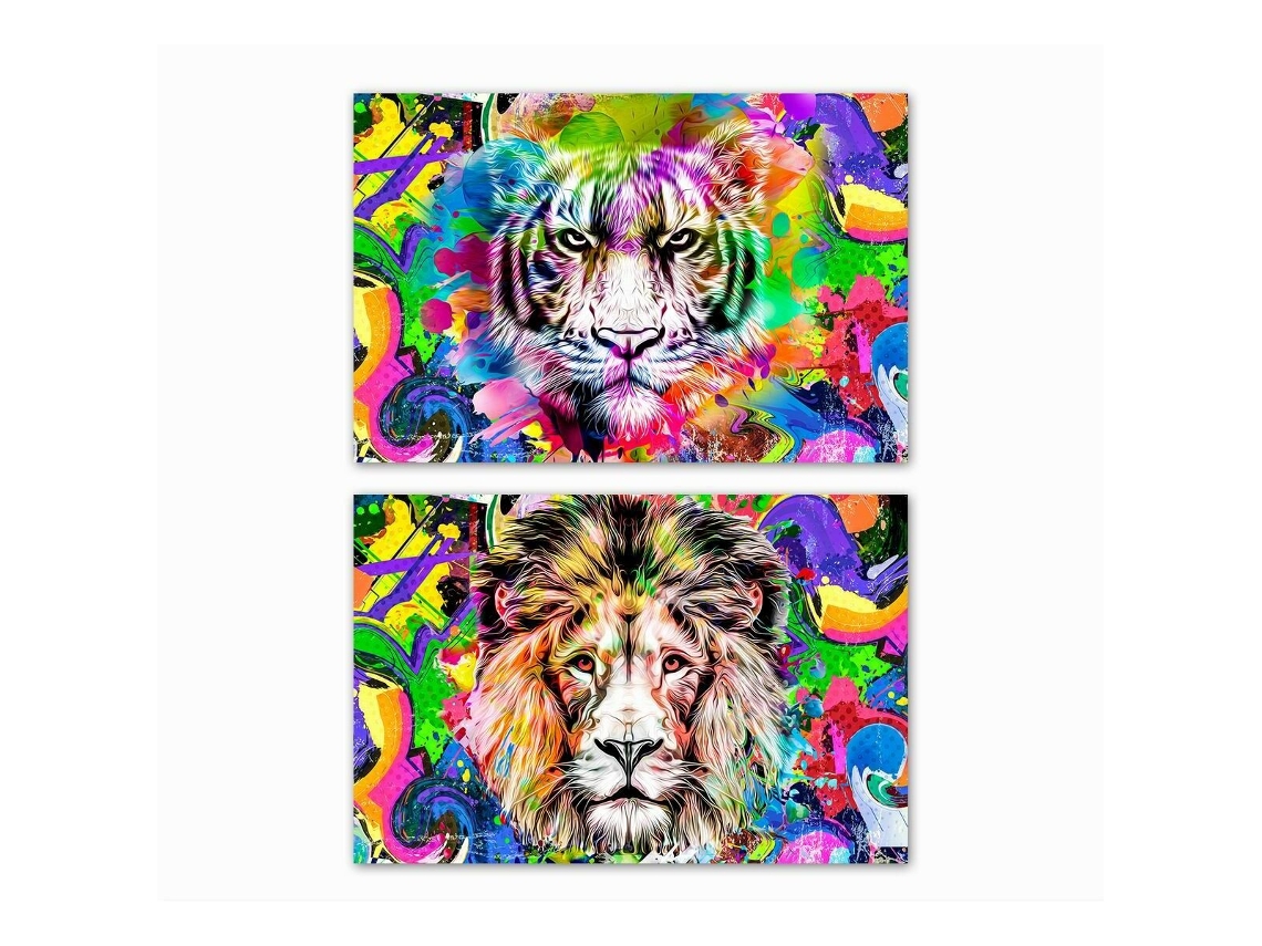 Tela DKD HOME DECOR (Tecido - Multicor)