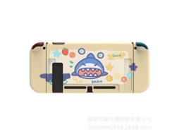 Capa protetora Encaixável para Nintendo Switch, capa fina e macia de TPU para console NS e controles Joy com BRILVIBERA