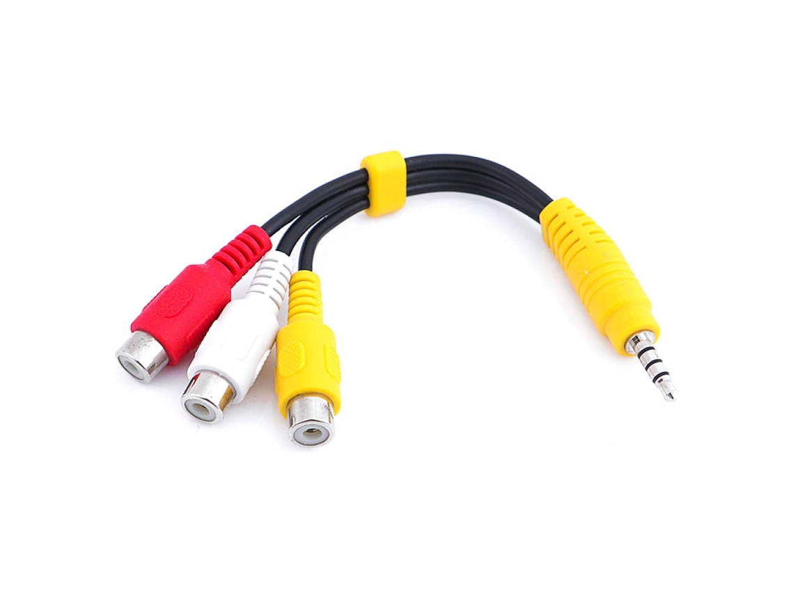 Cabo De Reposição Para Componente Av De Vídeo De Tv Sony, 3,5 Mm Aquaforge