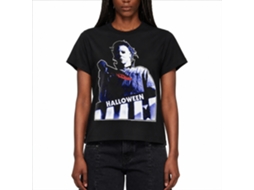 Rockinstone Halloween Top Floor Black Adult T-shirt Size:xxl