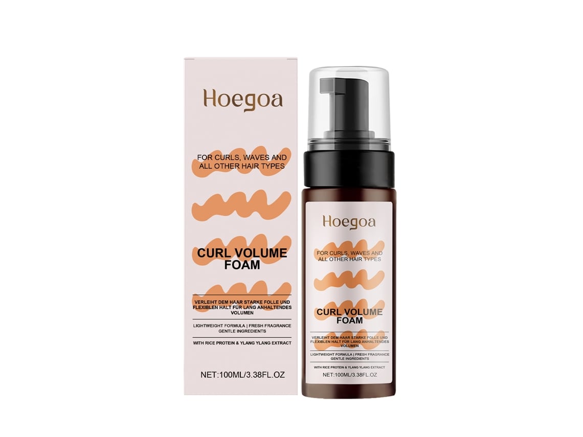 Mousse Leve Aumenta Volume Cabelo Cacheado