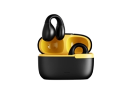 Fone de Ouvido de Condução Óssea com Clipe de Orelha Bluetooth Bluetooth 5.3 Adequado para Esportes e Trabalho JIAPEI (preto)